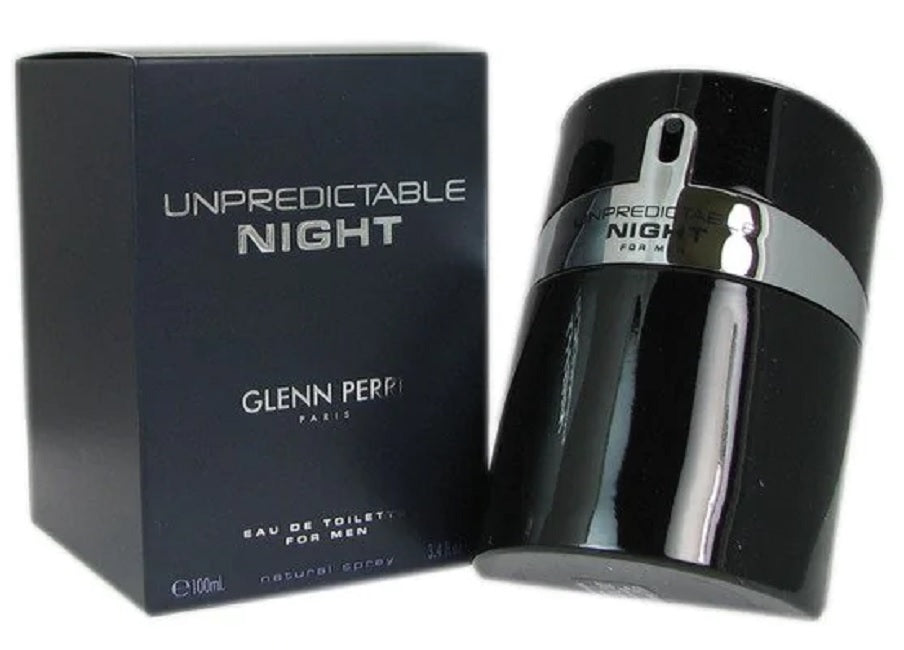 UNPREDICTABLE NIGHT * Glenn Perri 3.4 oz / 100 ml EDT Men Cologne Spray
