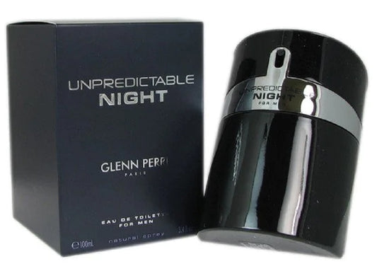 UNPREDICTABLE NIGHT * Glenn Perri 3.4 oz / 100 ml EDT Men Cologne Spray