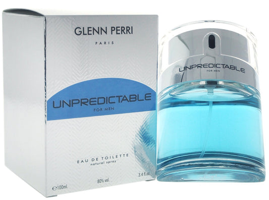 UNPREDICTABLE * Glenn Perri 3.4 oz / 100 ml Eau De Toilette Men Cologne Spray