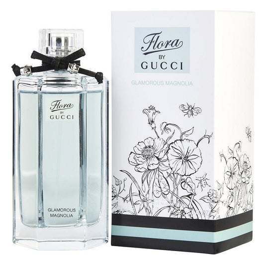 FLORA GORGEOUS MAGNOLIA * Gucci 3.3 oz / 100 ml EDT Women Perfume