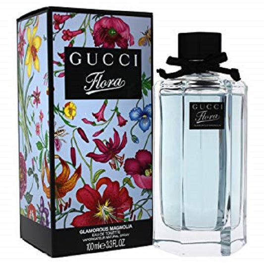 FLORA GLAMOROUS MAGNOLIA (NEW) * Gucci 3.3 oz / 100 ml EDT Women Perfume