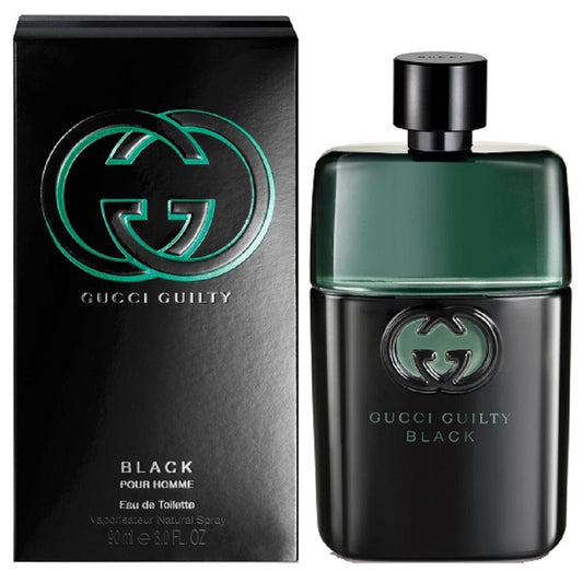 GUCCI GUILTY BLACK POUR HOMME * Gucci 3.0 oz / 90 ml EDT Men Cologne Spray