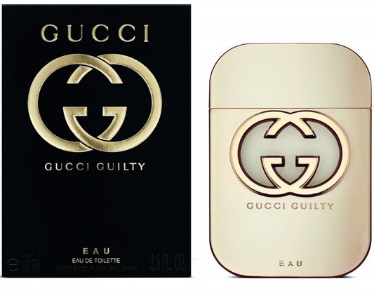 GUCCI GUILTY EAU * Gucci 2.5 oz / 75 ml Eau de Toilette Women Perfume Spray