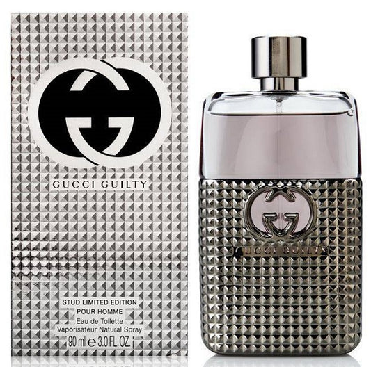 GUCCI GUILTY STUD POUR HOMME * Gucci 3.0 oz / 90 ml EDT Men Cologne Spray