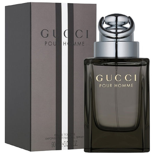 GUCCI POUR HOMME * Gucci 3.0 oz / 90 ml Eau de Toilette (EDT) Men Cologne Spray