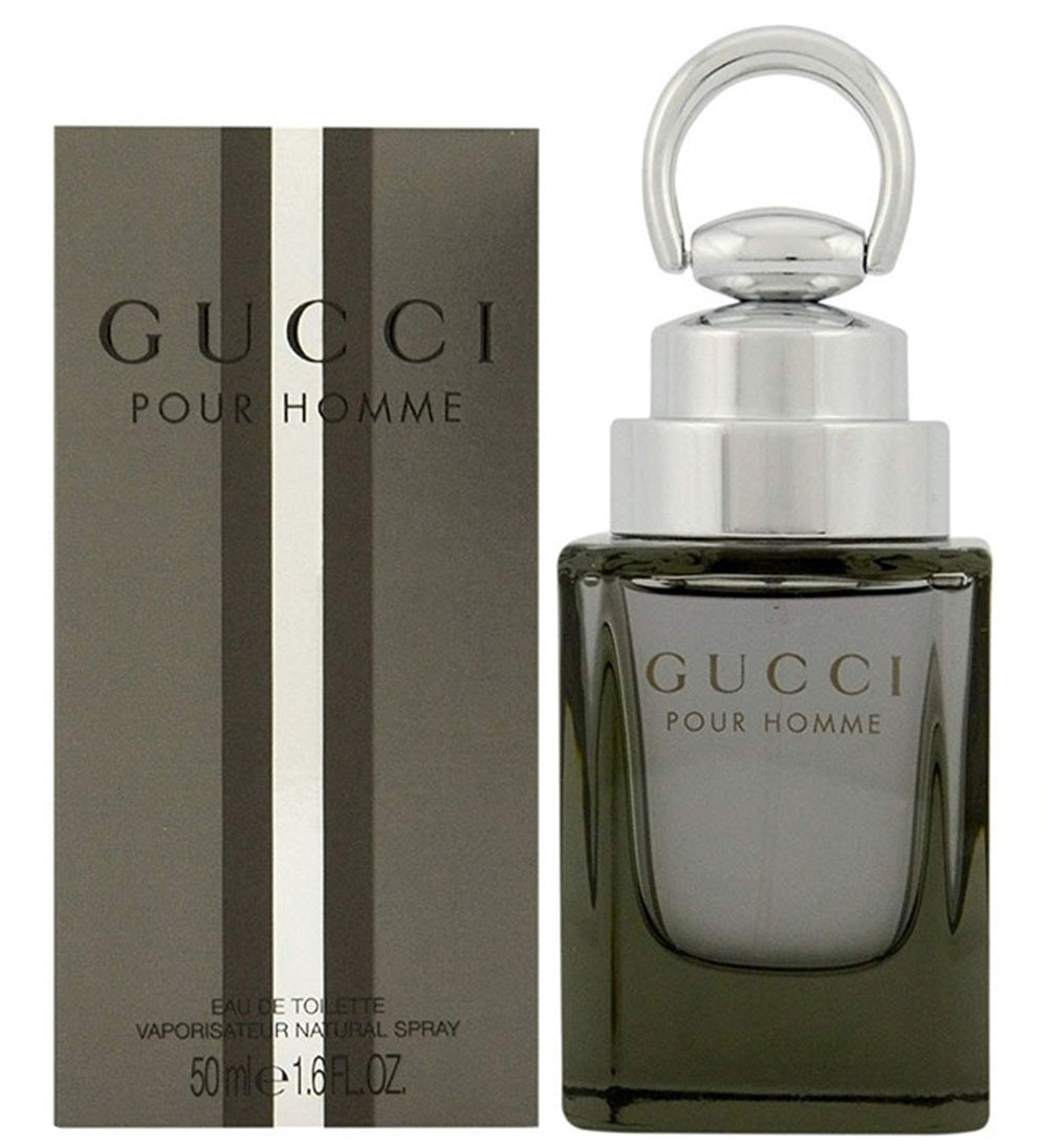 GUCCI POUR HOMME * Gucci 1.6 oz / 50 ml Eau de Toilette (EDT) Men Cologne Spray