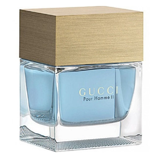 GUCCI POUR HOMME II * Gucci 3.4 oz / 100 ml Eau de Toilette Men Cologne * TESTER