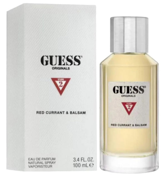 TYPE 2 RED CURRANT & BALSAM * Guess Originals 3.4 oz / 100 ml EDP Women Perfume