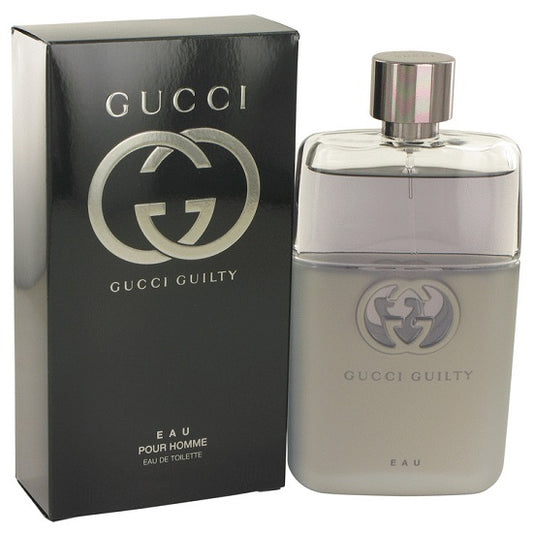 GUILTY EAU POUR HOMME * Gucci 3.0 oz / 90 ml Eau de Toilette Men Cologne Spray