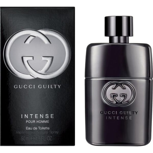GUILTY INTENSE POUR HOMME * Gucci 1.6 oz / 50 ml Eau de Toilette Men Spray