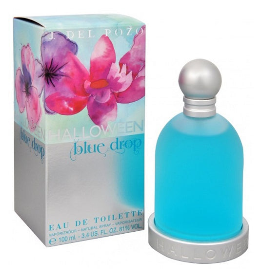 HALLOWEEN BLUE DROP * Jesus Del Pozo 3.4 oz / 100 ml EDT Women Perfume Spray