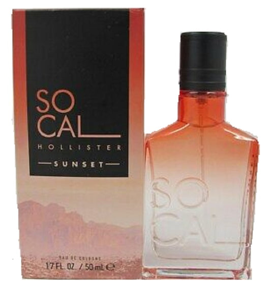 HOLLISTER SOCAL SUNSET 1.7 oz / 50 ml Eau de Cologne (EDC) Men Cologne Spray