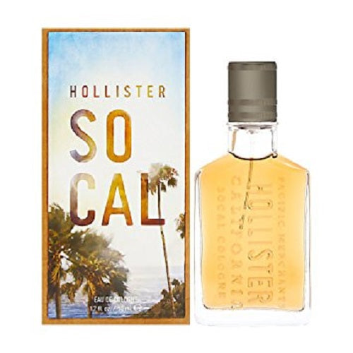 Hollister SoCal (NEW) 1.7 oz / 50 ml Eau de Cologne (EDC) Men Cologne Spray