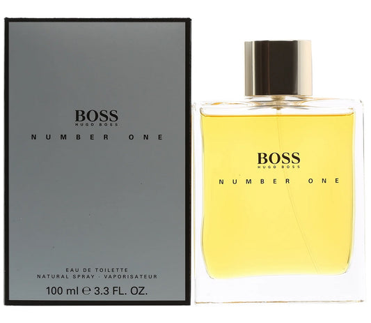BOSS NUMBER ONE (New Edition) * Hugo Boss 3.3 oz / 100 ml EDT Men Cologne Spray