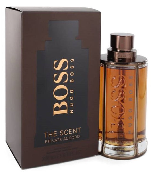 BOSS THE SCENT PRIVATE ACCORD * Hugo Boss 3.3 oz / 100 ml EDT Men Cologne