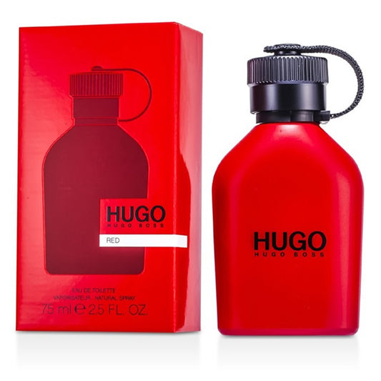 HUGO RED * Hugo Boss 2.5 oz / 75 ml Eau de Toilette Men Cologne Spray NIB