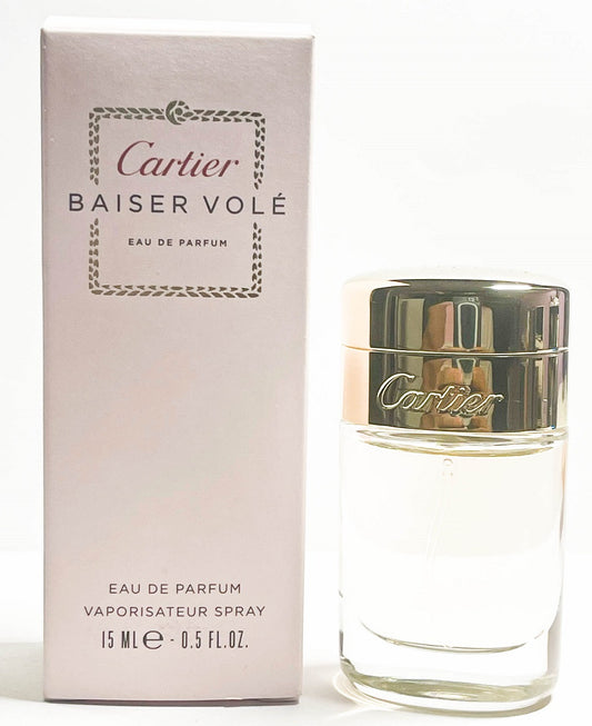 BAISER VOLE * Cartier 0.5 oz / 15 ml Eau De Parfum " EDP " Women Perfume Spray
