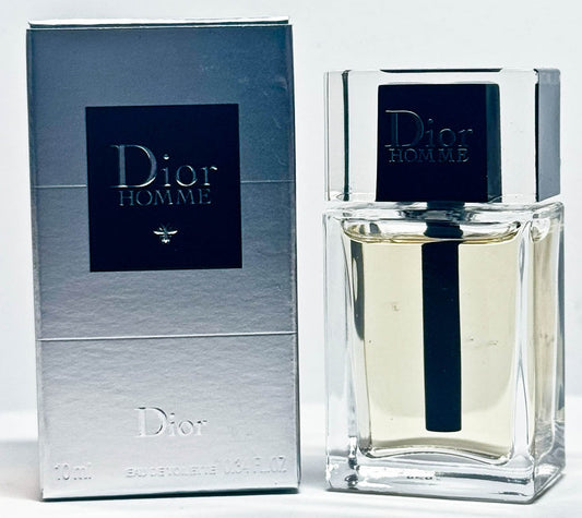 DIOR HOMME * Christian Dior 0.34 oz / 10 ml Miniature EDT Men Cologne Splash