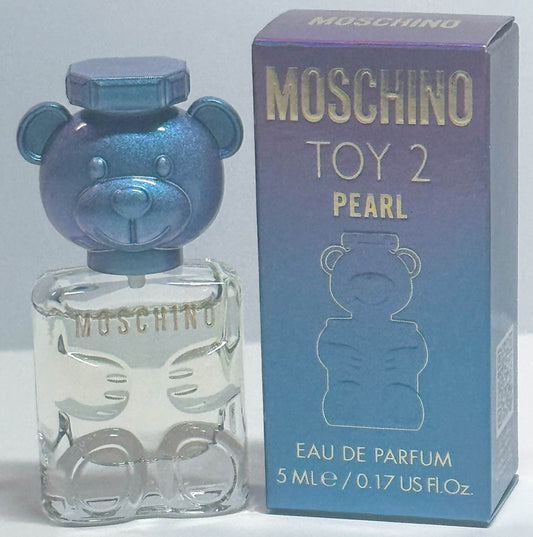 TOY 2 PEARL * Moschino 0.17 oz / 5 ml Miniature EDP Women Perfume Splash