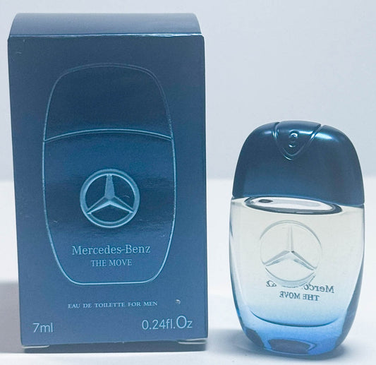 THE MOVE * Mercedes-Benz 0.24 oz / 7 ml Miniature EDT Men Cologne Splash