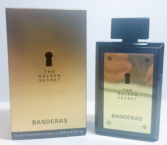 THE GOLDEN SECRET (2024) * Antonio Banderas 6.8 oz / 200 ml EDT Men Cologne