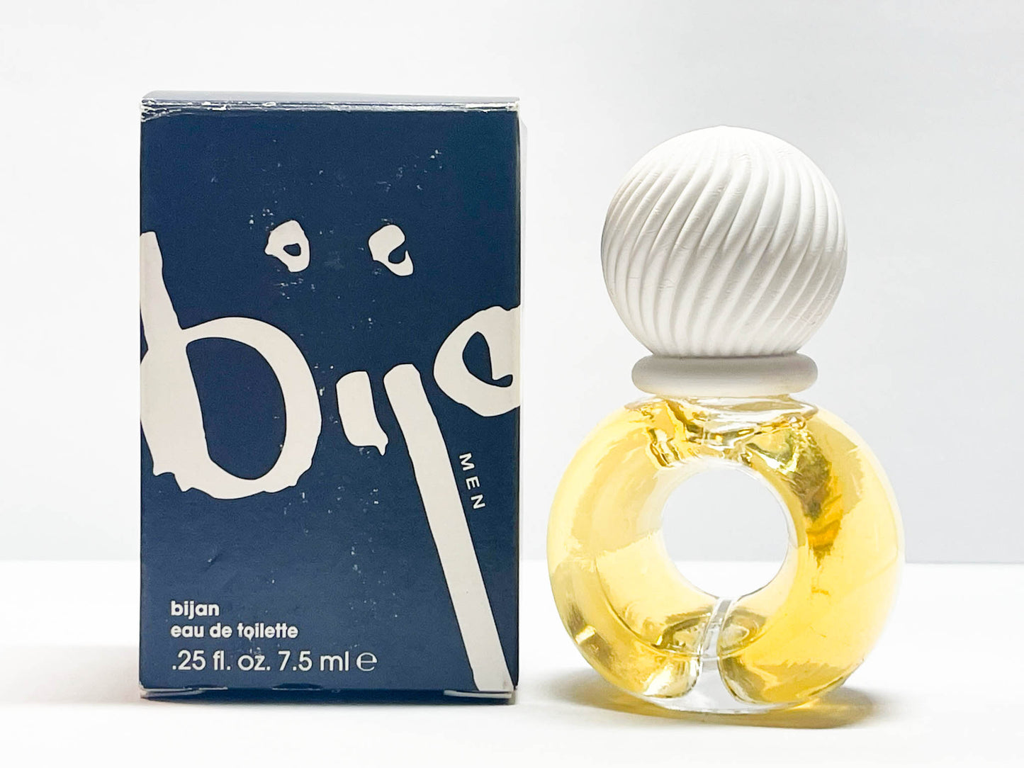 BIJAN * Bijan 0.25 oz / 7.5 ml Miniature Eau De Toilette Men Cologne Splash