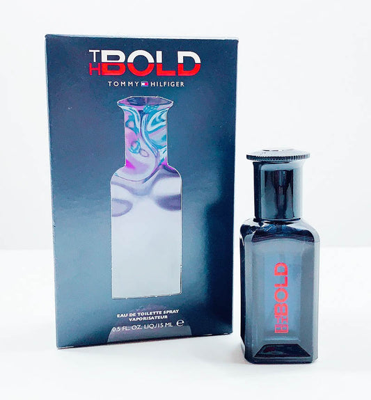 TH BOLD * Tommy Hilfiger 0.5 oz / 15 ml Eau de Toilette (EDT) Men Cologne Spray