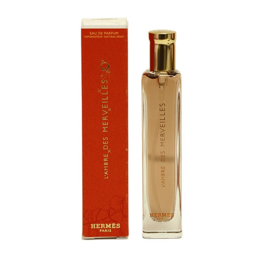 L'AMBRE DES MERVEILLES * Hermes 0.5 oz / 15 ml EDP Women Perfume Travel Spray