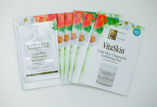 EMINENCE VitaSkin Calm Skin Chamomile Exfoliating Peel 0.07 oz / 2 ml Set of 6