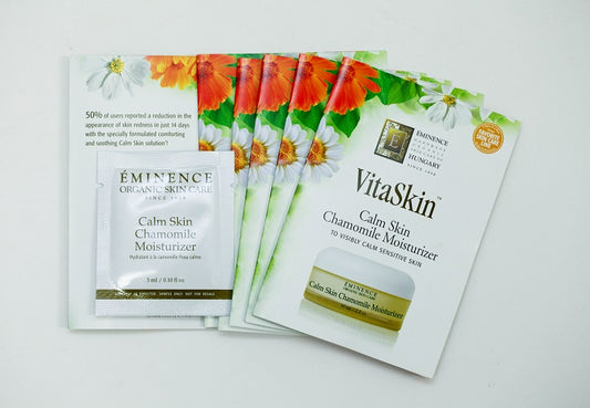 EMINENCE VitaSkin Calm Skin Chamomile Moisturizer 0.10 oz Set of 6 Travel Size