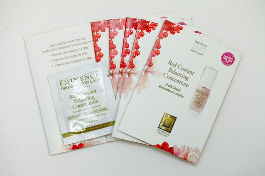 EMINENCE Red Currant Balancing Concentrate 0.07 oz / 2 ml Set of 6 Travel Size