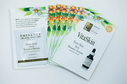EMINENCE VitaSkin Firm Skin Acai Booster-Serum 0.07 oz Set of 6 Travel Size