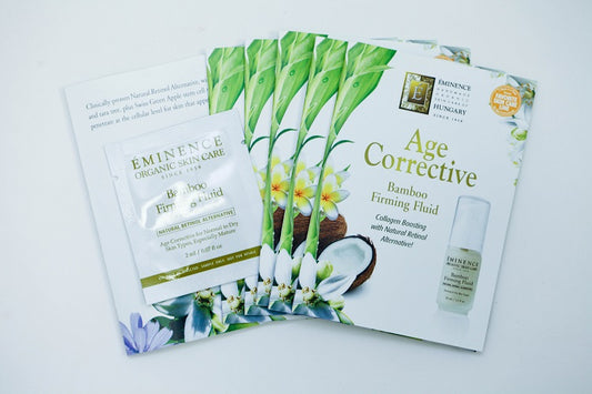 EMINENCE Age Corrective Bamboo Firming Fluid 0.07 oz / 2 ml Set of 6 Travel Size