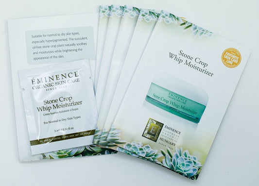 EMINENCE Stone Crop Whip Moisturizer 0.10 oz / 3 ml Set of 6 Travel Size