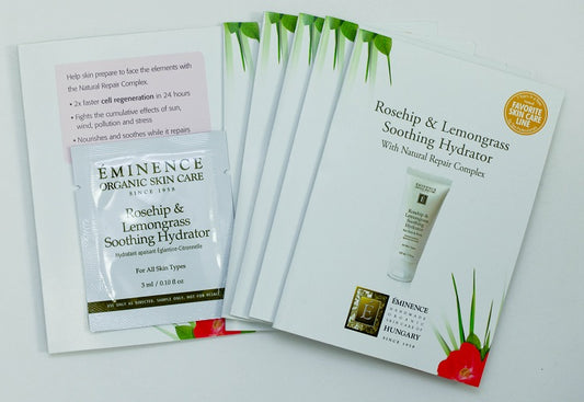 EMINENCE Rosehip & Lemongrass Soothing Hydrator 0.10 oz Set of 6 Travel Size