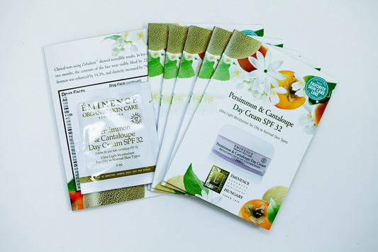 EMINENCE Persimmon & Cantaloupe Day Cream SPF32 (0.10 oz) Set of 6 Travel Size