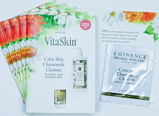EMINENCE VitaSkin Calm Skin Chamomile Cleanser 0.10 oz / 3 ml (Set of 6)