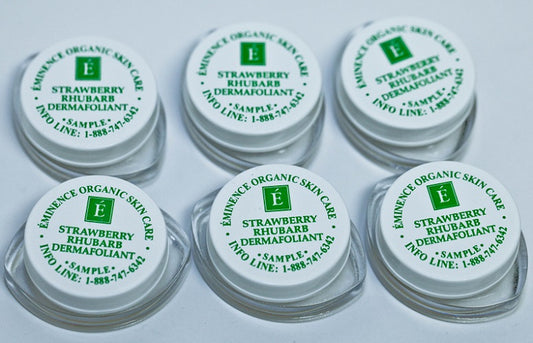 EMINENCE Strawberry Rhubarb Dermafoliant 0.07 oz / 2 ml (Set of 6)