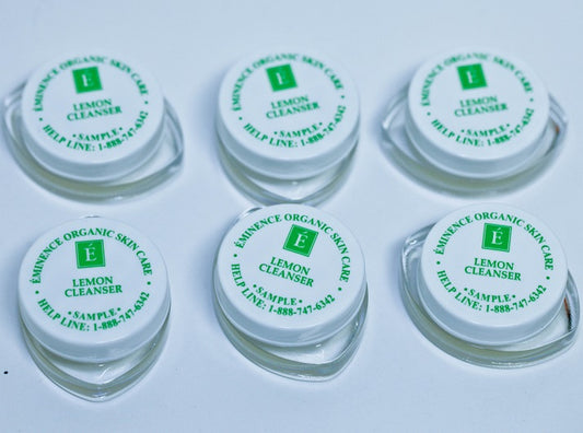 EMINENCE Lemon Cleanser 0.07 oz / 2 ml (Set of 6) For All Skin Types
