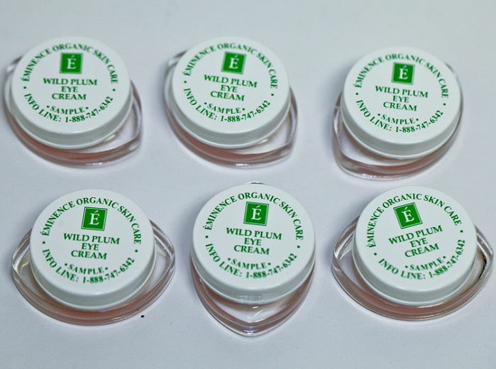 EMINENCE Wild Plum Eye Cream 0.07 oz / 2 ml (Set of 6) Travel Size