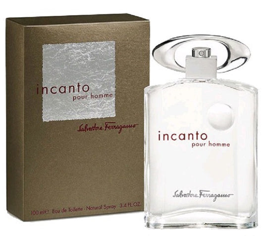INCANTO * Salvatore Ferragamo 3.4 oz / 100 ml Eau De Toilette Men Cologne Spray