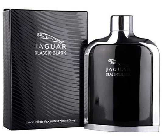 Jaguar Classic Black 3.4 oz / 100 ml EDT Men Cologne Spray