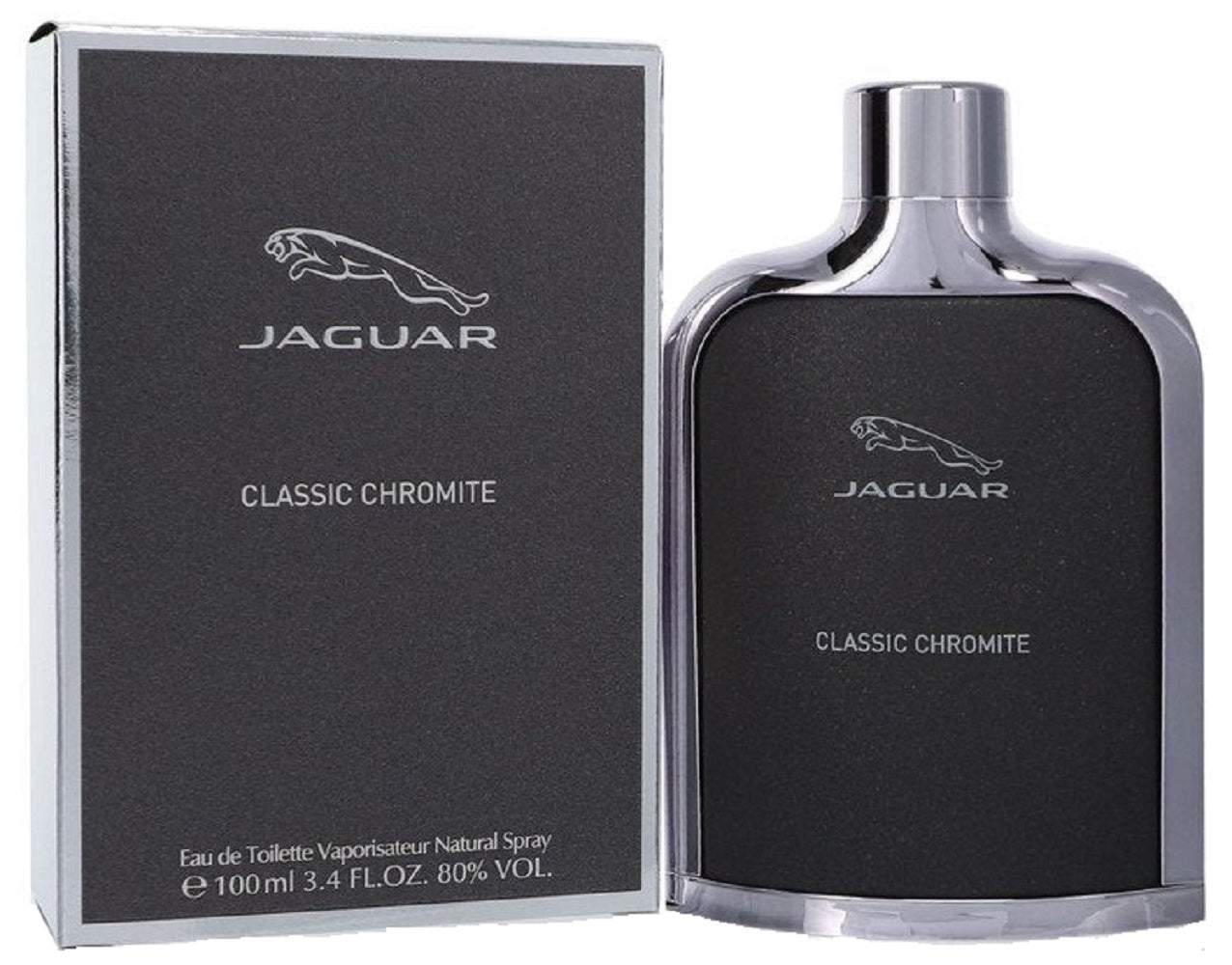 CLASSIC CHROMITE * Jaguar 3.4 oz / 100 ml Eau De Toilette (EDT) Men Cologne