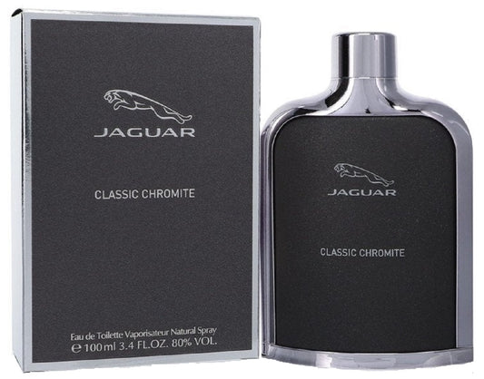 CLASSIC CHROMITE * Jaguar 3.4 oz / 100 ml Eau De Toilette (EDT) Men Cologne