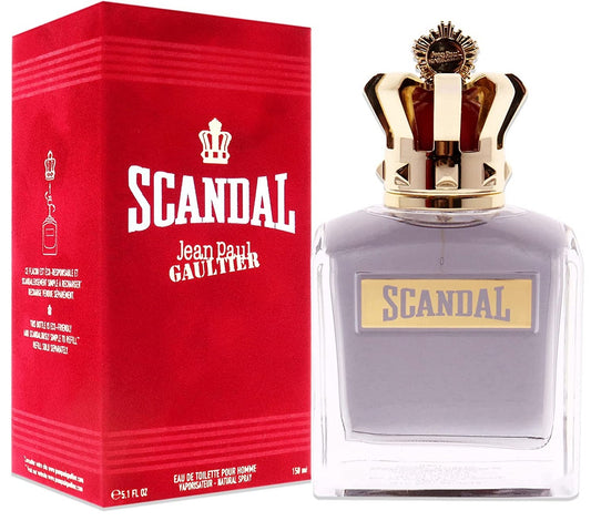 SCANDAL * Jean Paul Gaultier 5.1 oz / 150 ml Eau De Toilette (EDT) Men Spray