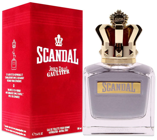 SCANDAL * Jean Paul Gaultier 3.4 oz / 100 ml Eau De Toilette (EDT) Men Spray