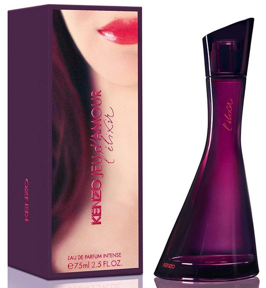 JEU D'AMOUR L'ELIXIR * Kenzo 2.5 oz / 75 ml Eau de Parfum INTENSE Women Perfume