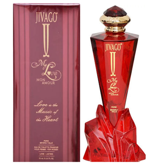 MY LOVE MON AMOUR * Jivago 2.5 oz / 75 ml Eau De Toilette (EDT)  Women Spray