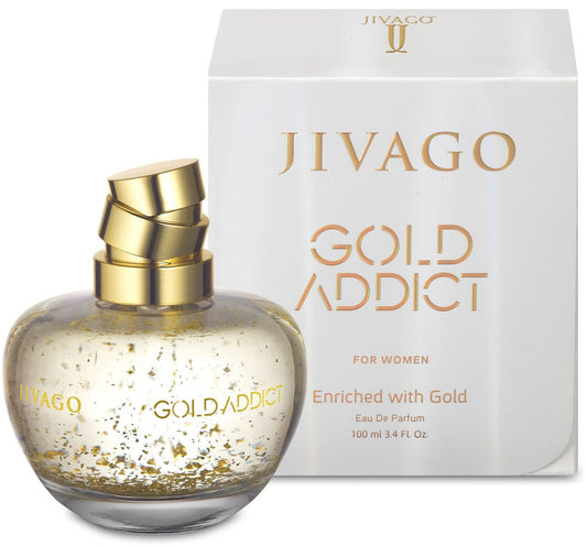 GOLD ADDICT * Jivago 3.4 oz / 100 ml Eau De Parfum (EDP) Women Perfume Spray