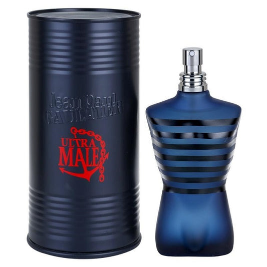 ULTRA MALE * Jean Paul Gaultier 4.2 oz / 125 ml EDT Intense Men Cologne Spray